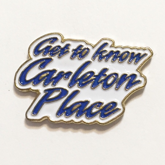 Carleton Place Ontario Canada enamel pin - Picture 1 of 2